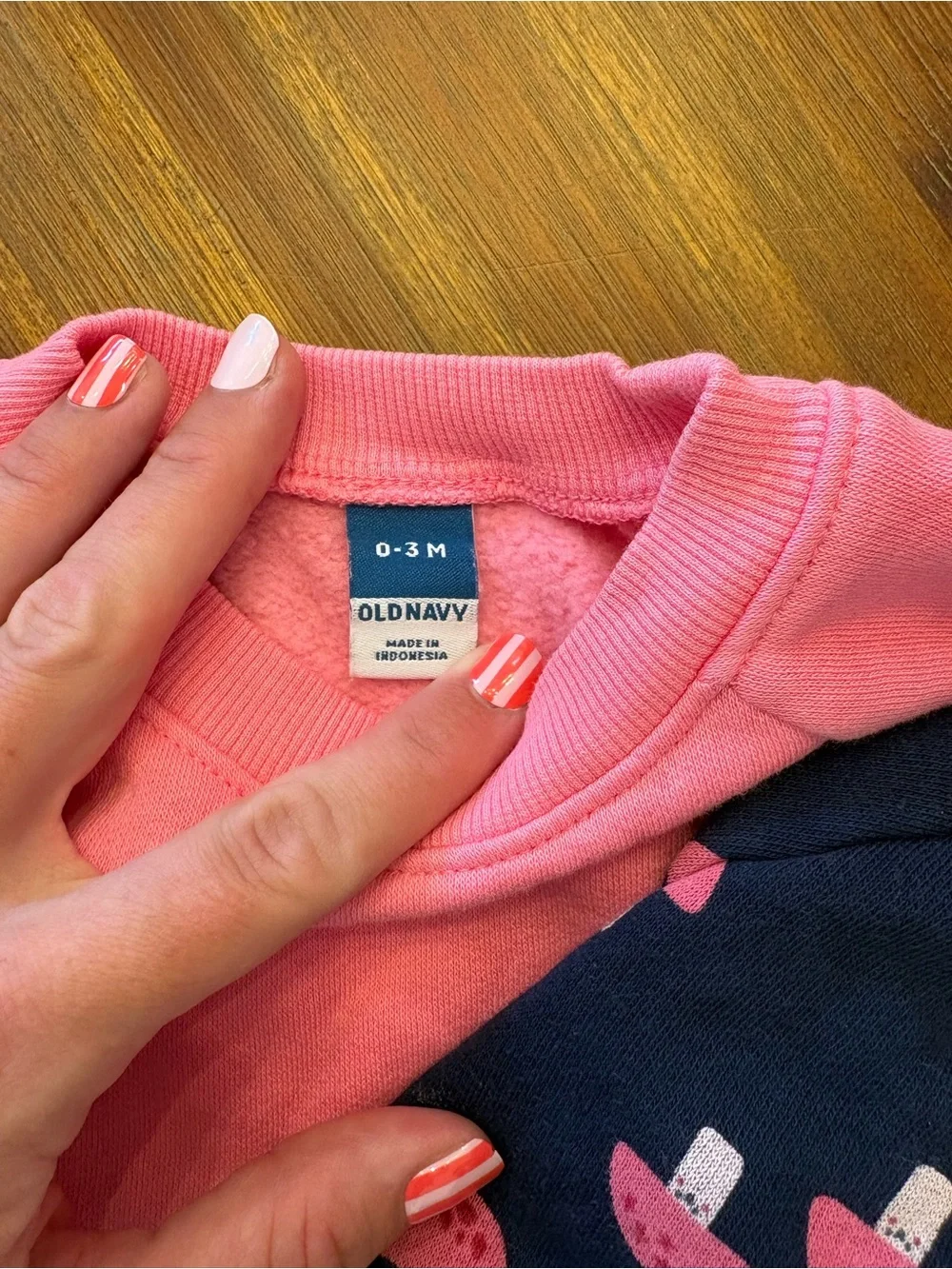 Old Navy long pink knit